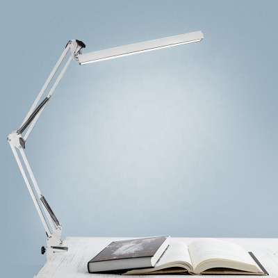 New Design Portable Luminaire Energy Saving USB Foldable Dimmable Clamp LED Touch Reading Working Desk Lamp