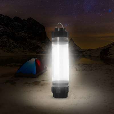 UYLED Q7M Waterproof IP68 100 Lumen White and Red Multifunction Rechargeable 18650 Li-ion Battery LED Camping Lantern