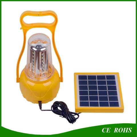 35 LED Rechargeable Solar Camping Lantern Emergency Light Tent Light - Portable Waterproof Camping Light for Hiking Emergencies Hurricane Outages